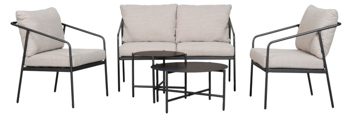 Sofasæt m/pude 5 dele - Outfit